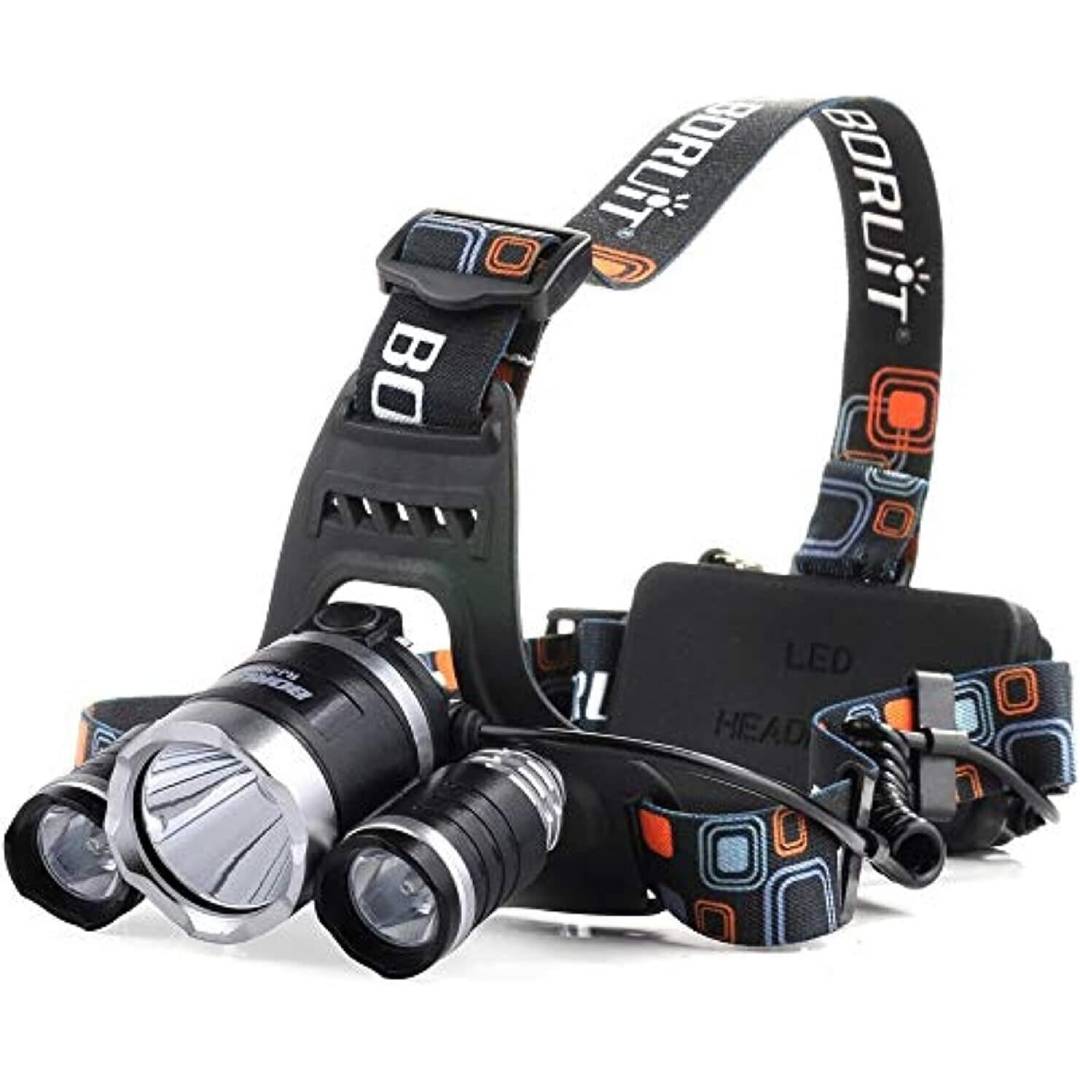 Linterna recargable de cabeza LED - anacate