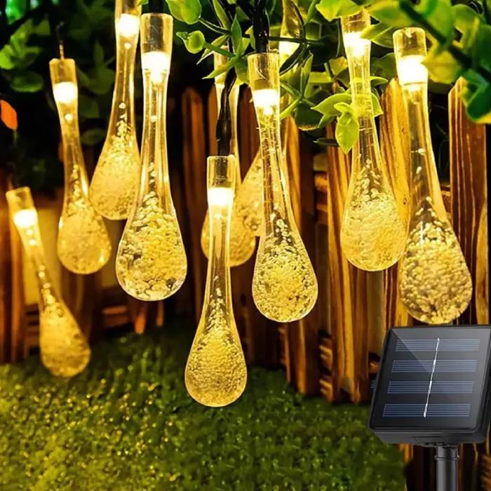 Luces LED solares 6 metros