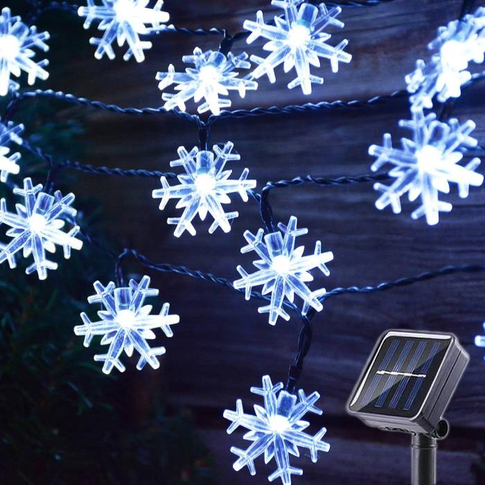 Luces LED solares 6 metros