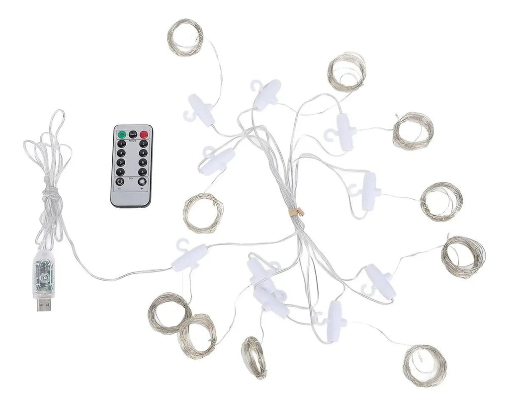 Luces LED usb cortina de alambre