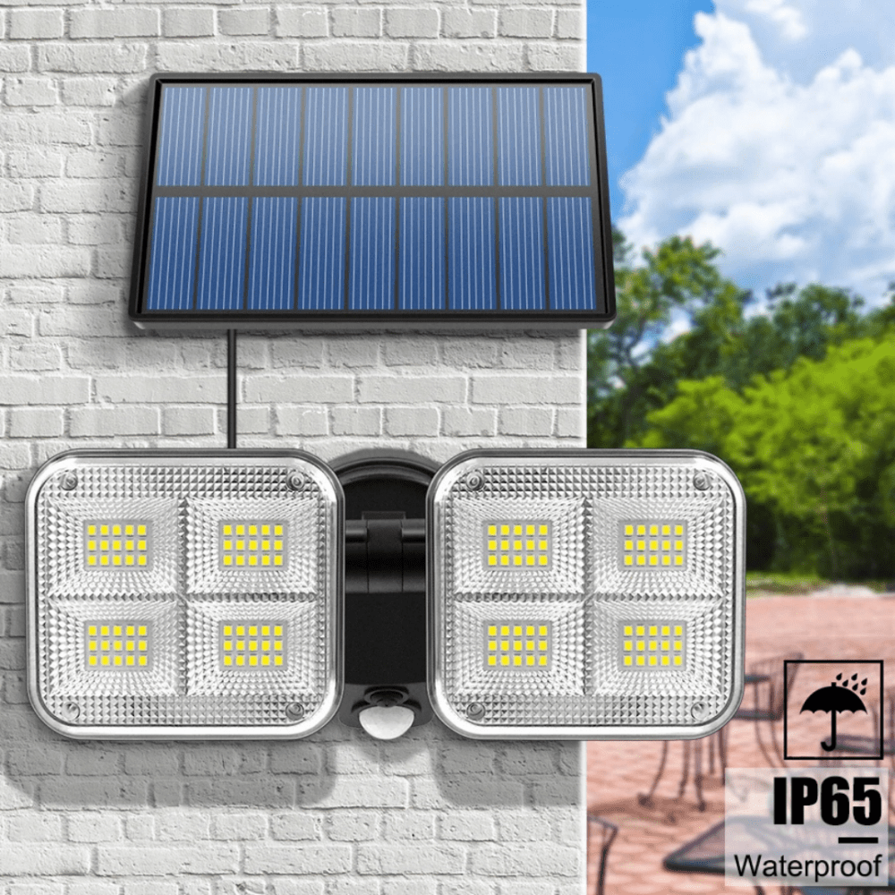 Luz solar 120 luces LED +panel - anacate