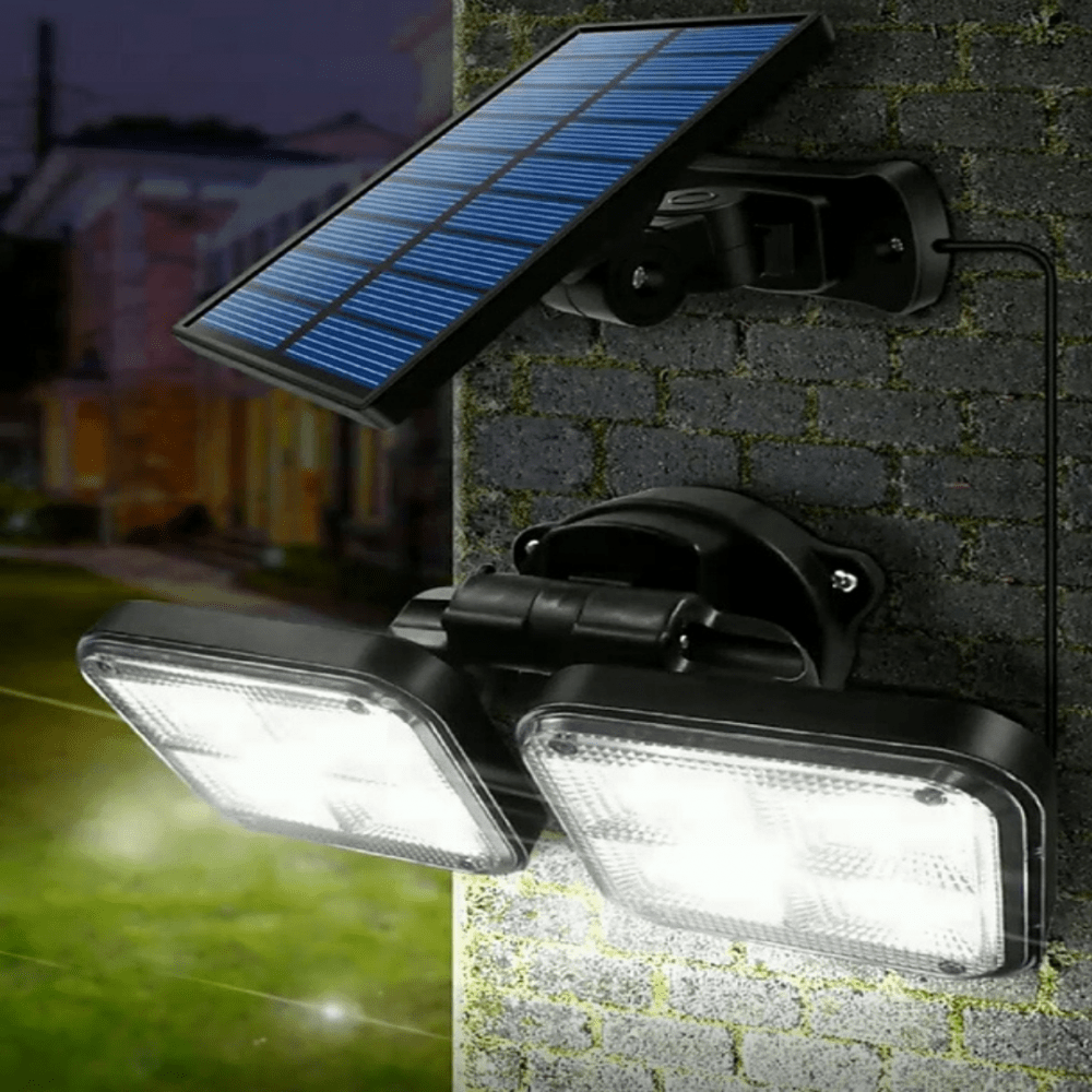 Luz solar 120 luces LED +panel - anacate