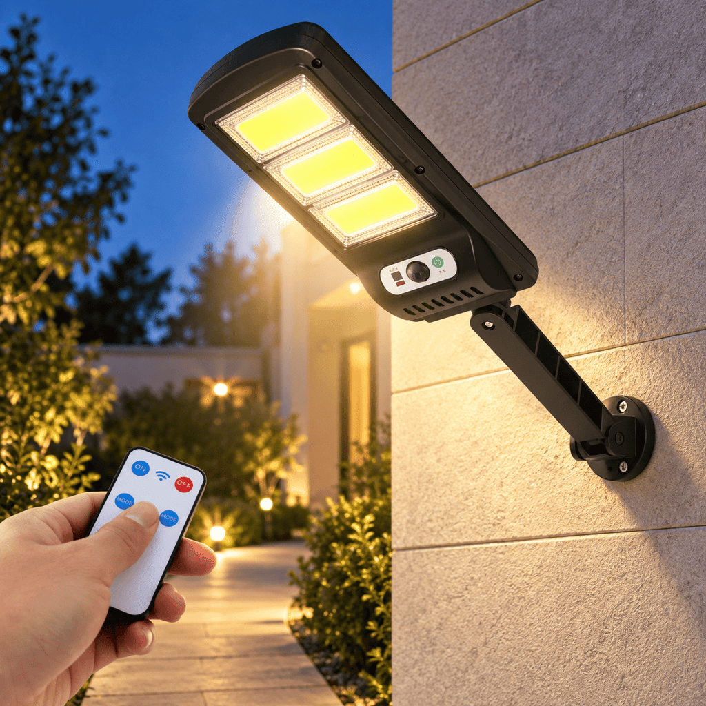 Luz solar 150 luces LED + control - anacate