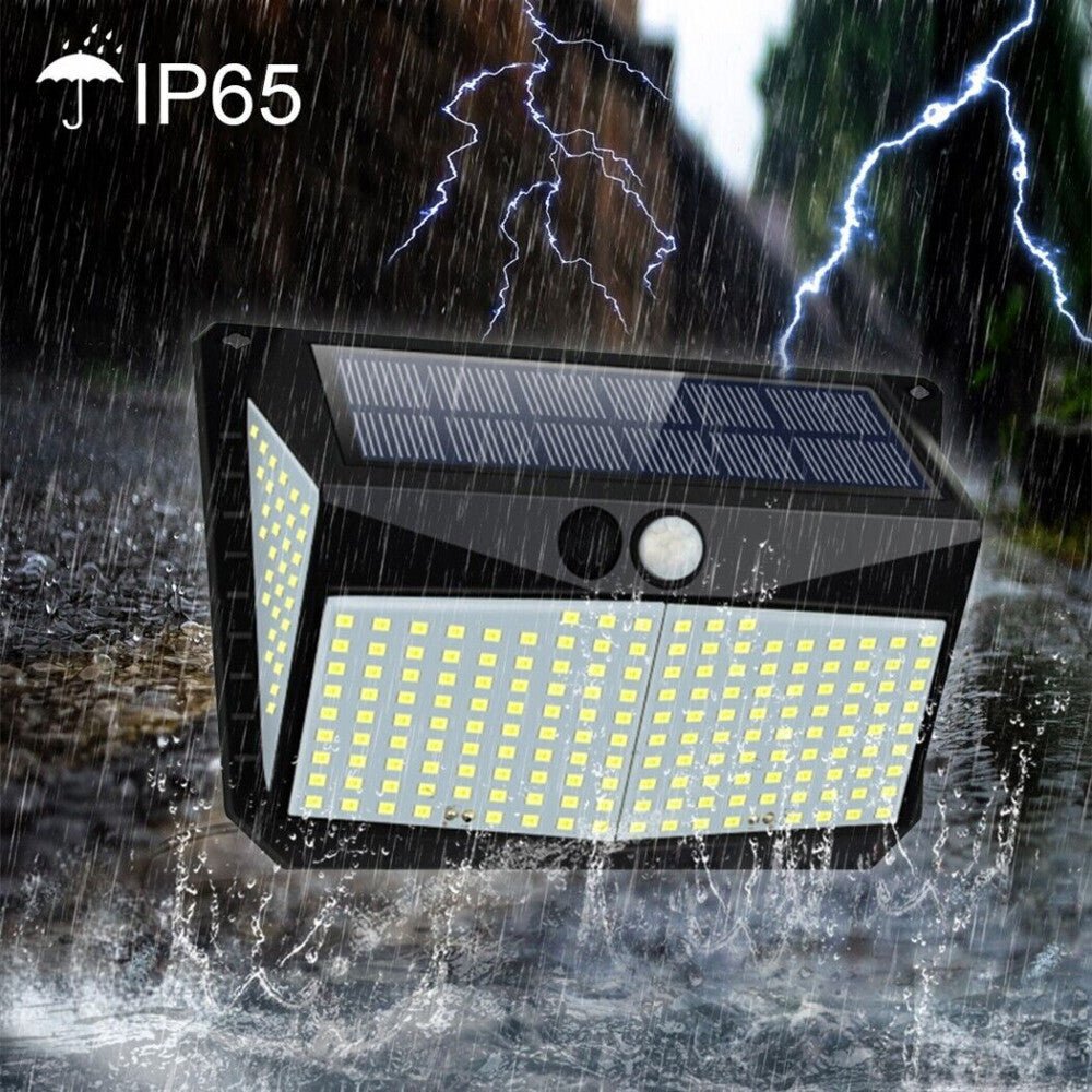 Luz solar 228 luces LED y panel - anacate