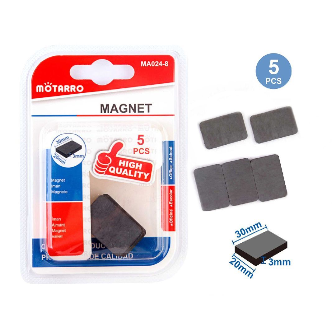 Magneticos rectangulares x5 - anacate