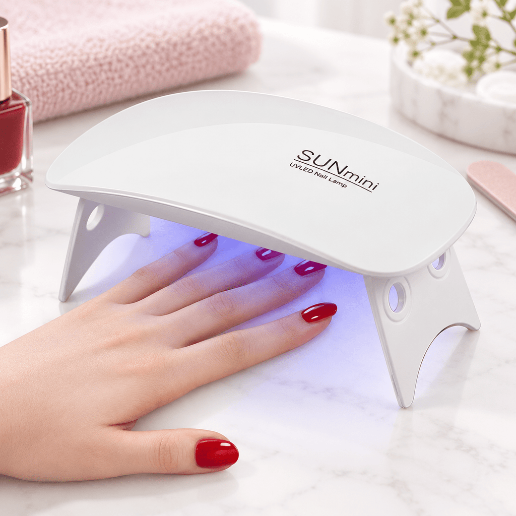 Mini lampara UV para uñas - anacate