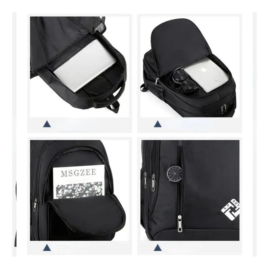 Mochila sport USB de 16" - anacate