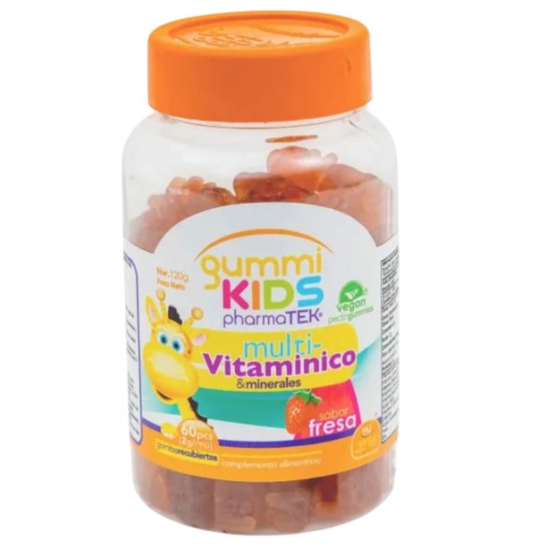Multivitaminas y minerales 60 gomitas - anacate