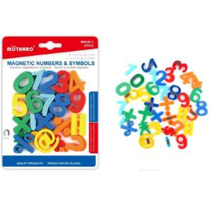 Numeros y signos magneticos 37 piezas - anacate