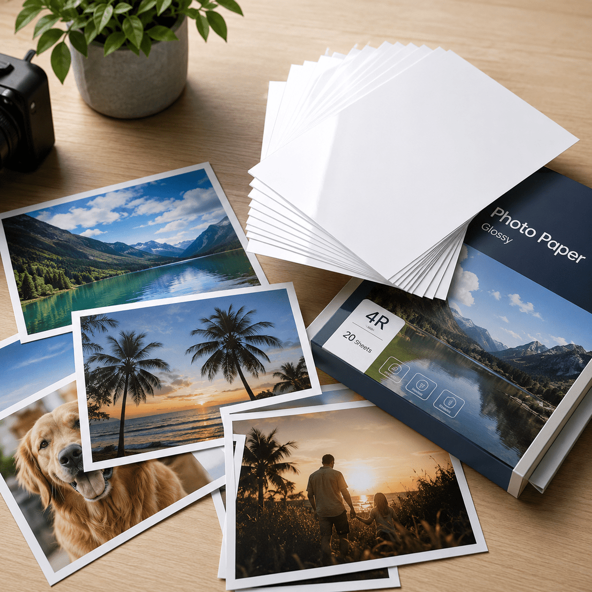 Papel fotografico - anacate