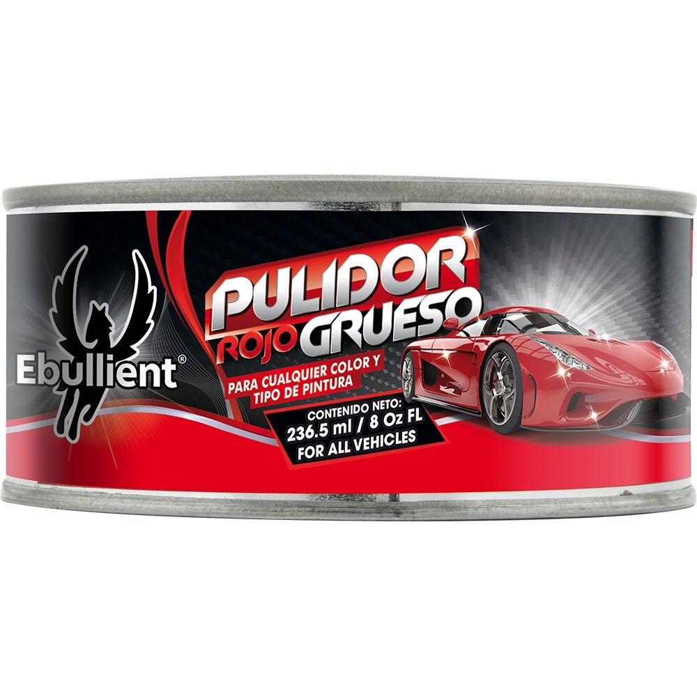 Pasta para pulir rojo grueso 8 onz - anacate