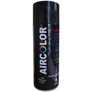Pintura en spray 400ml negra alta temperatura - anacate