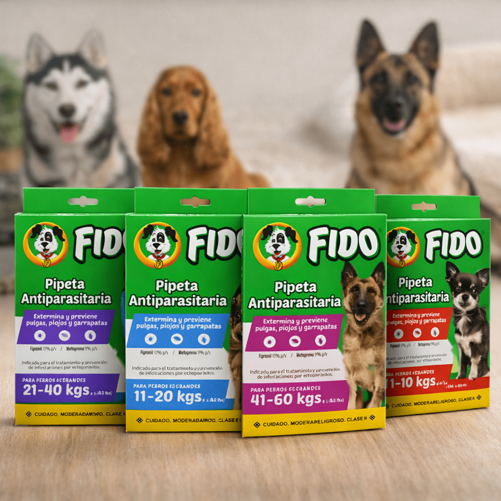 Pipeta antiparasitos para perro - anacate