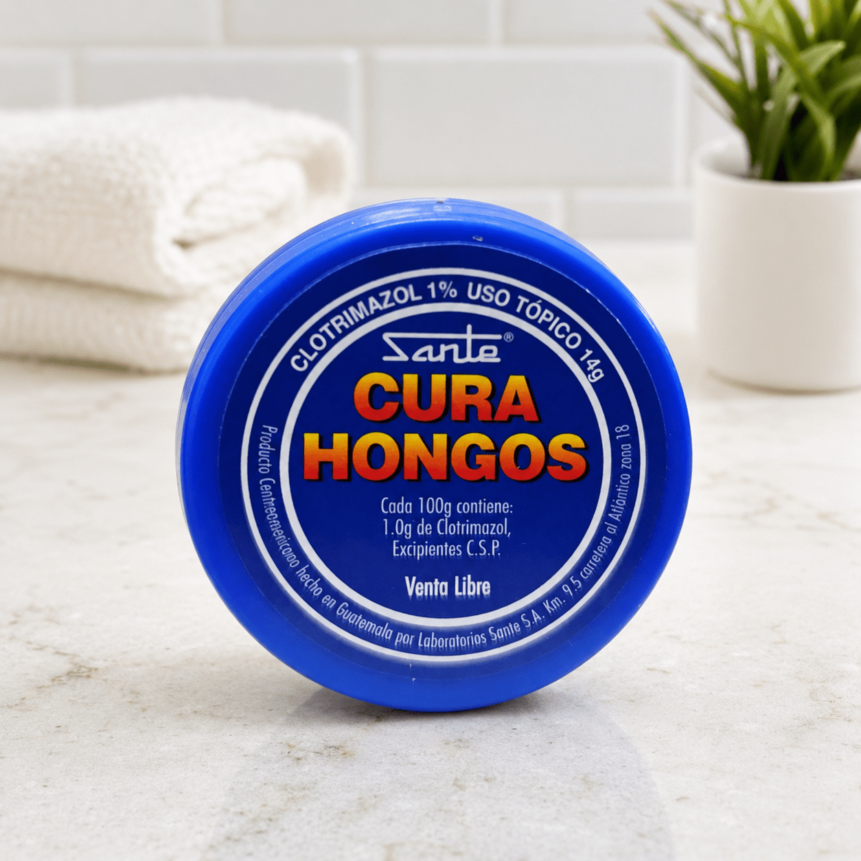 Pomada cura hongos clotrimazol - anacate