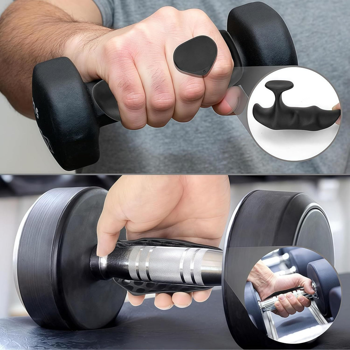 Protectores para cargar pesas 1 par - anacate