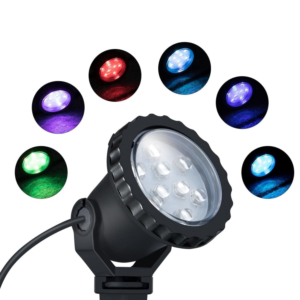 Reflectores LED programables 4 unidades - anacate