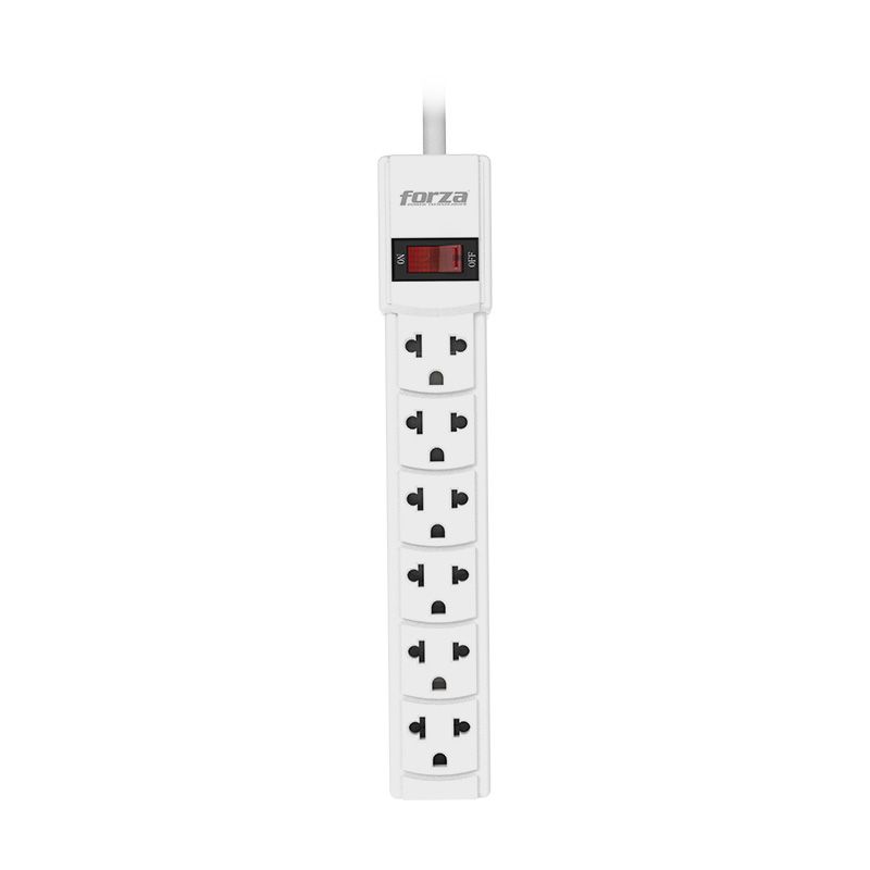Regleta PRO de 2200w con 6 enchufes - anacate