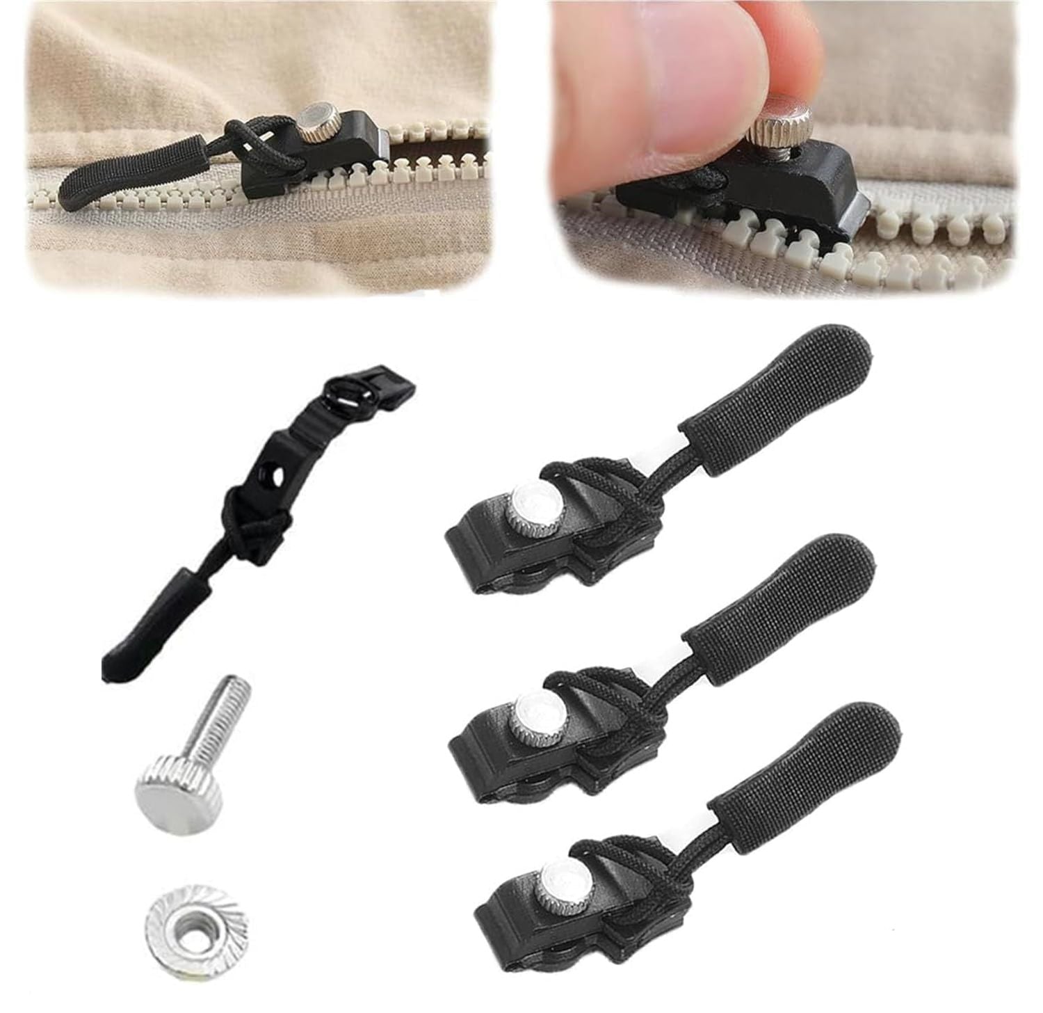 Reparador de zippers 3 unidades - anacate