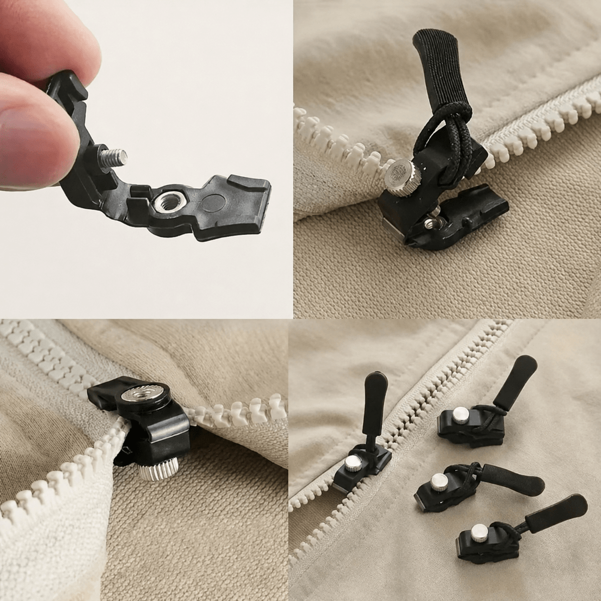 Reparador de zippers 3 unidades - anacate