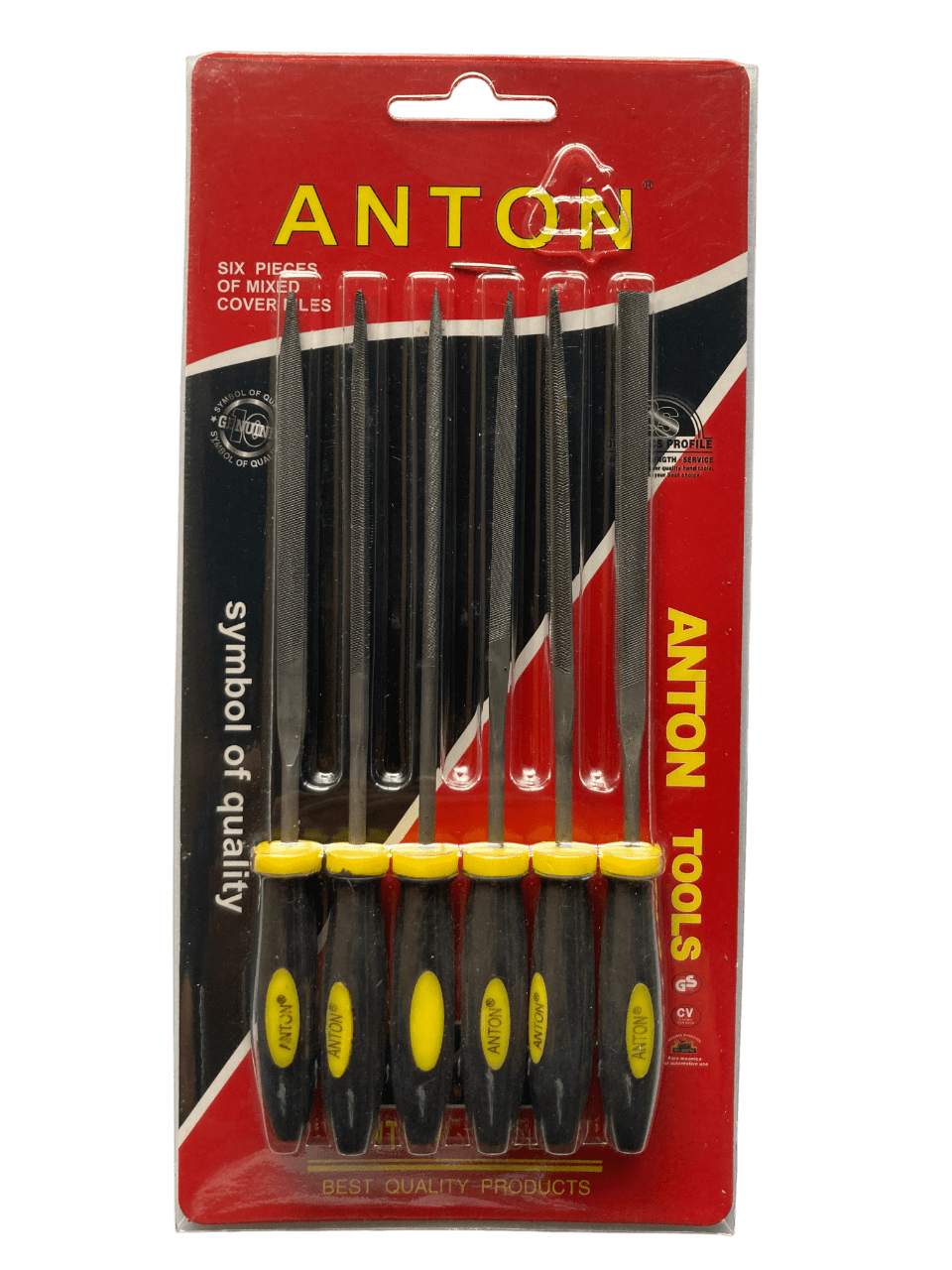 Set de 6 limas metalicas - anacate