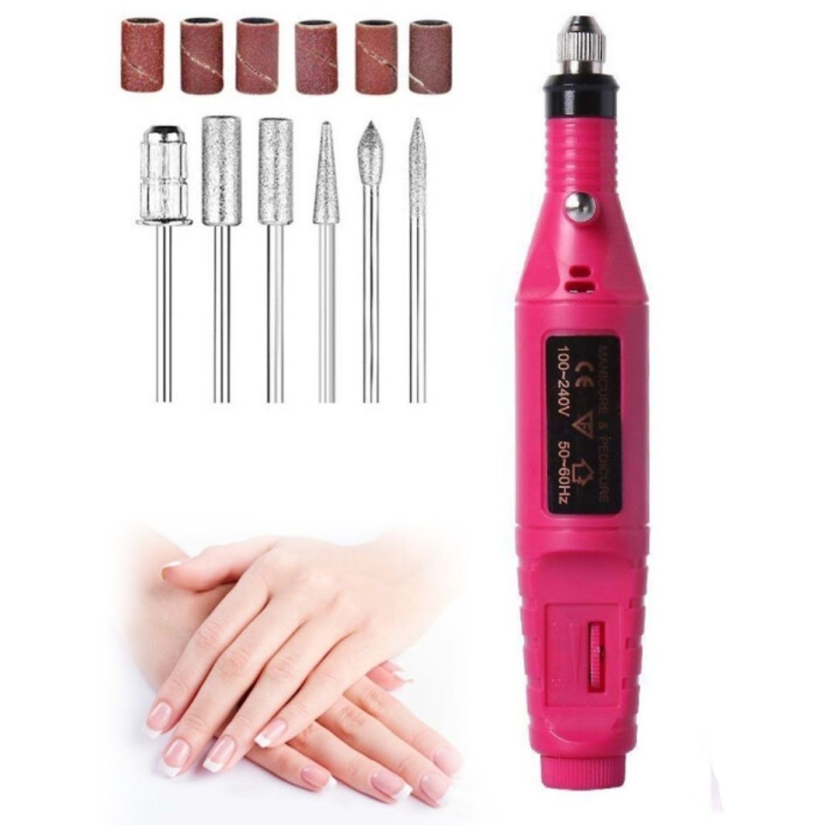 Set de barreno para uñas - anacate