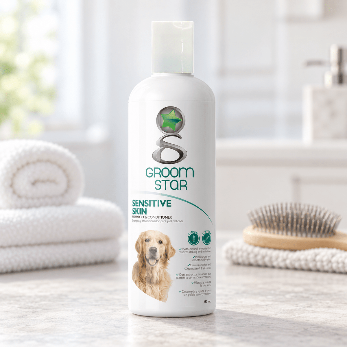 Shampoo avena y aloe 480ml - anacate