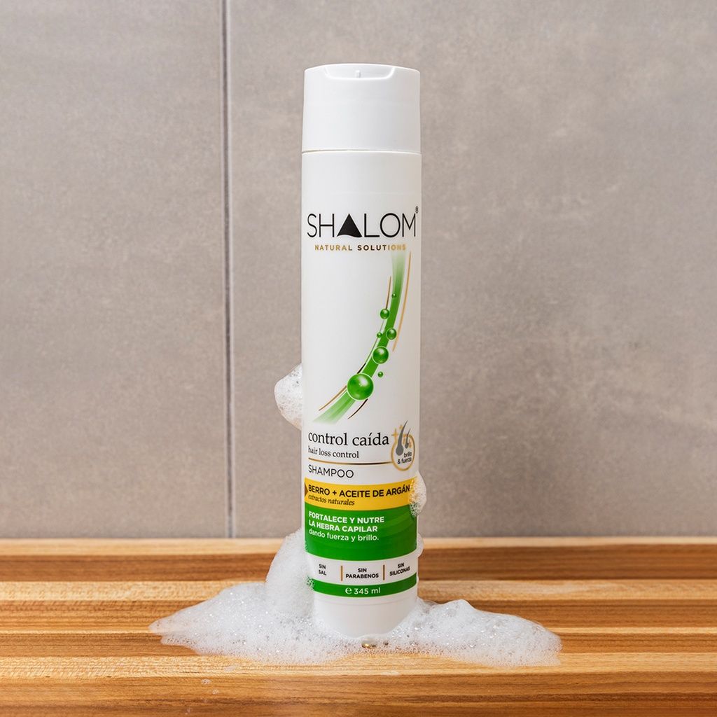 Shampoo caida de pelo argan y berro 345ml - anacate