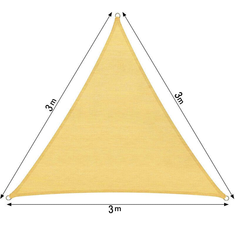 Sombra vela de 3x3x3 mts - anacate