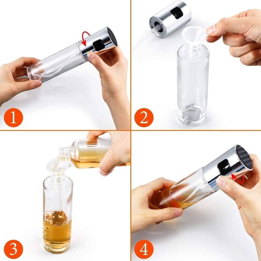 Spray dispensador de aceite 100ml - anacate