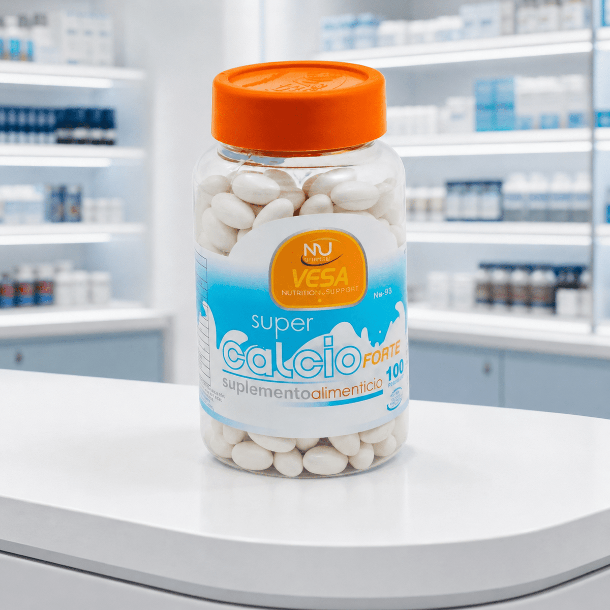 Super calcio + Vitamina D 100 capsulas - anacate