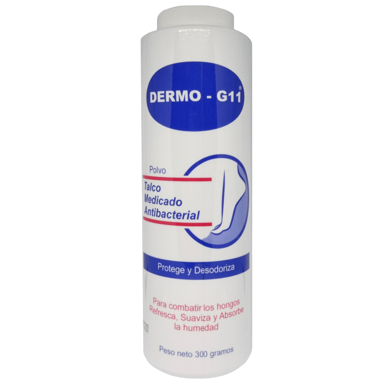 Talco antihongos antibacterial 300 Gr - anacate
