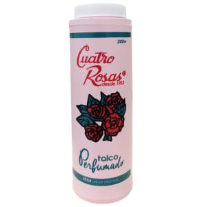 Talco perfumado cuatro rosas 200g - anacate