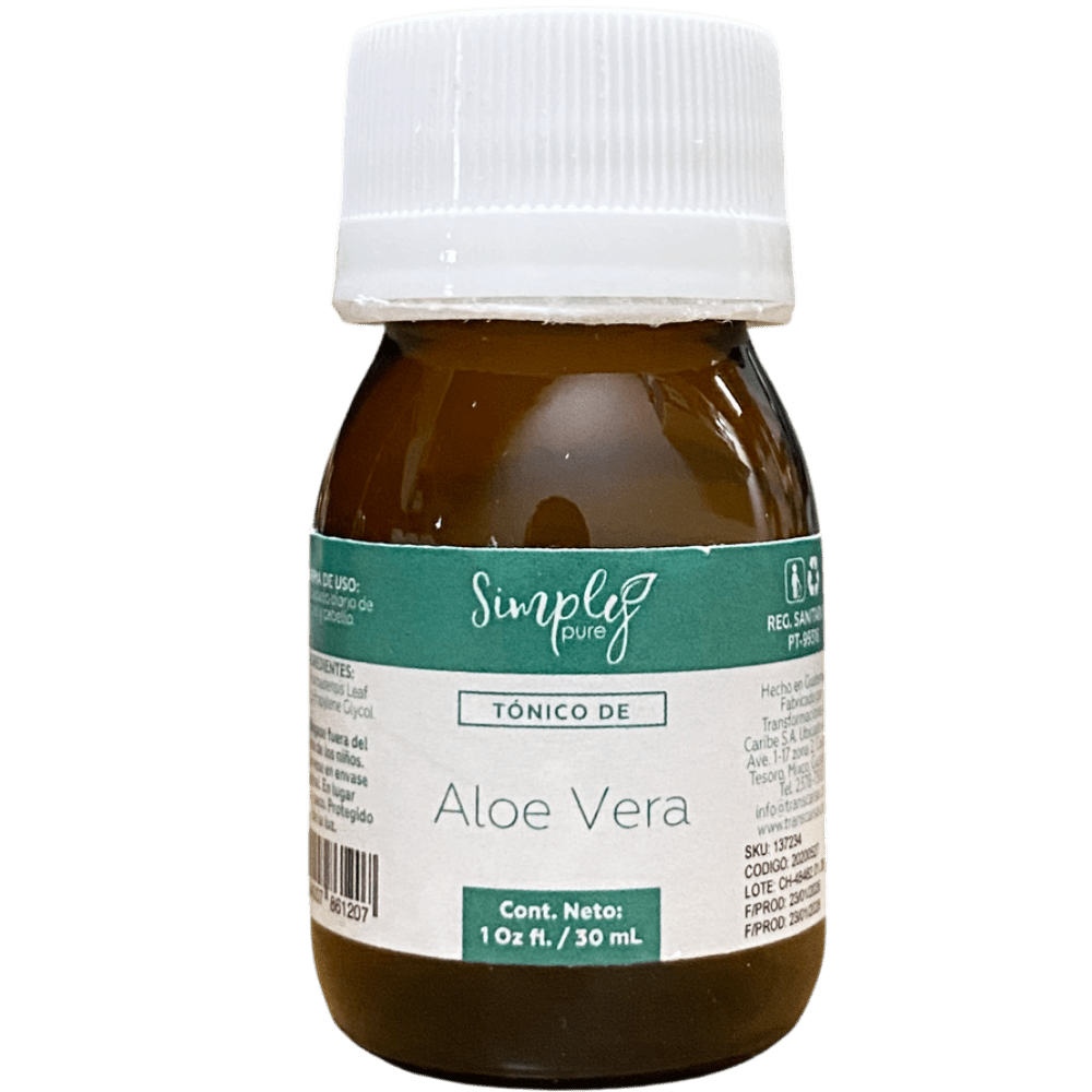 Tonico de aloe vera 1oz - anacate
