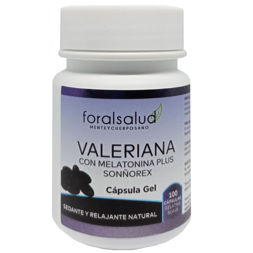 Valeriana con melatonina 100 gel - anacate