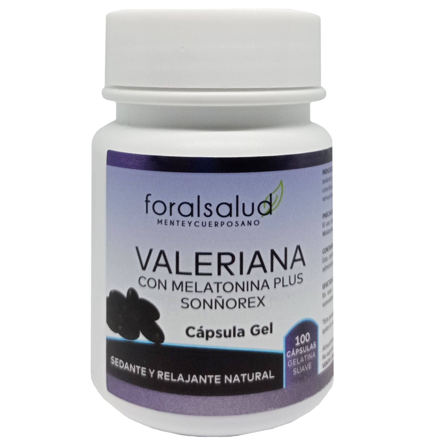 Valeriana con melatonina 100 gel - anacate