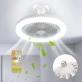 Ventilador con bombilla LED - anacate