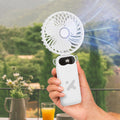 Ventilador recargable con 6 velocidades - anacate