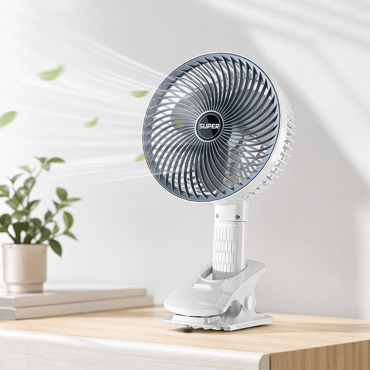 Ventilador recargable de 6 pulgadas - anacate