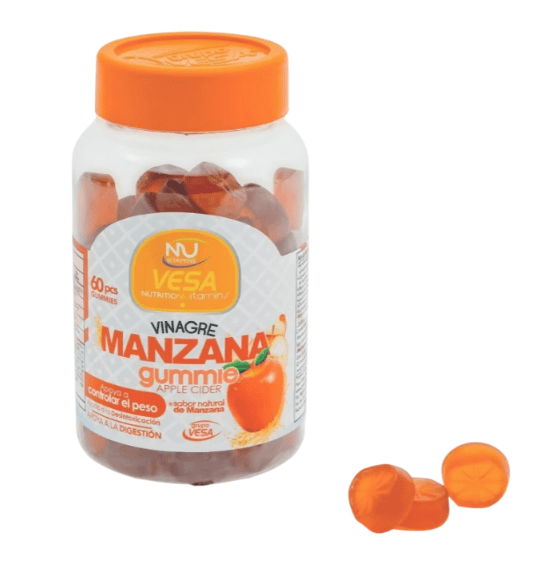 Vinagre de manzana 60 gomitas - anacate
