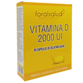 Vitamina D 2000UI 30 capsulas gel - anacate