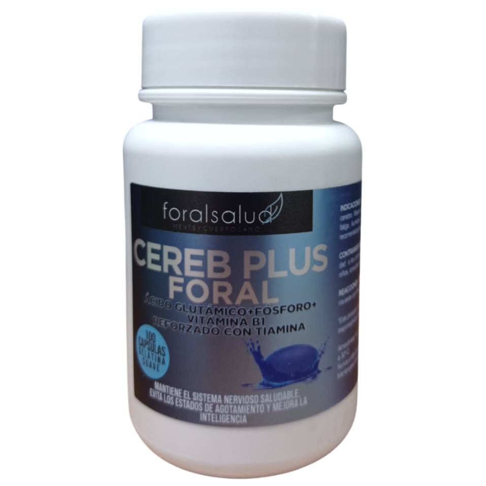 Vitaminas Cerb-plus 100 capsulas gel - anacate