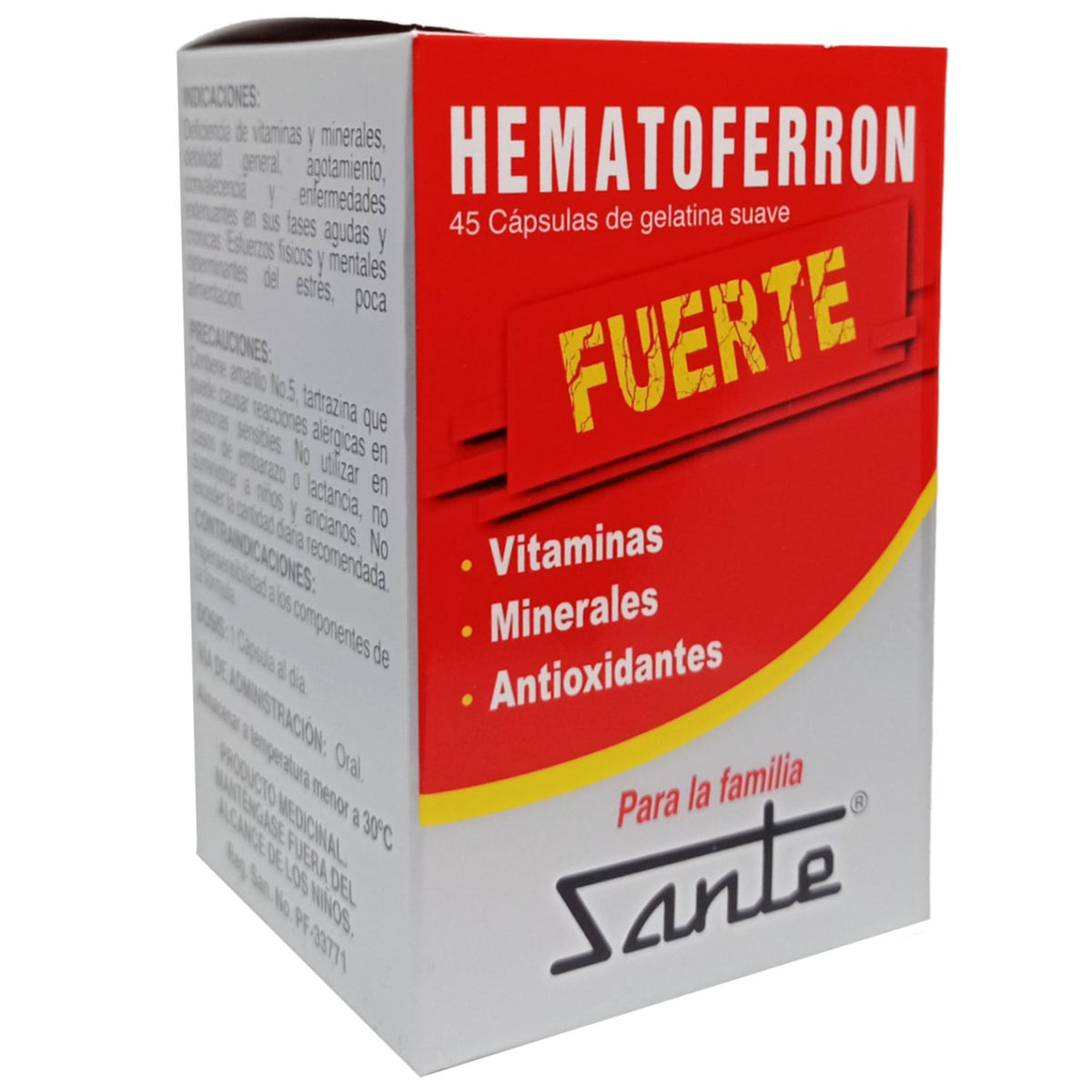 Vitaminas y antioxidantes 45 capsulas gel - anacate