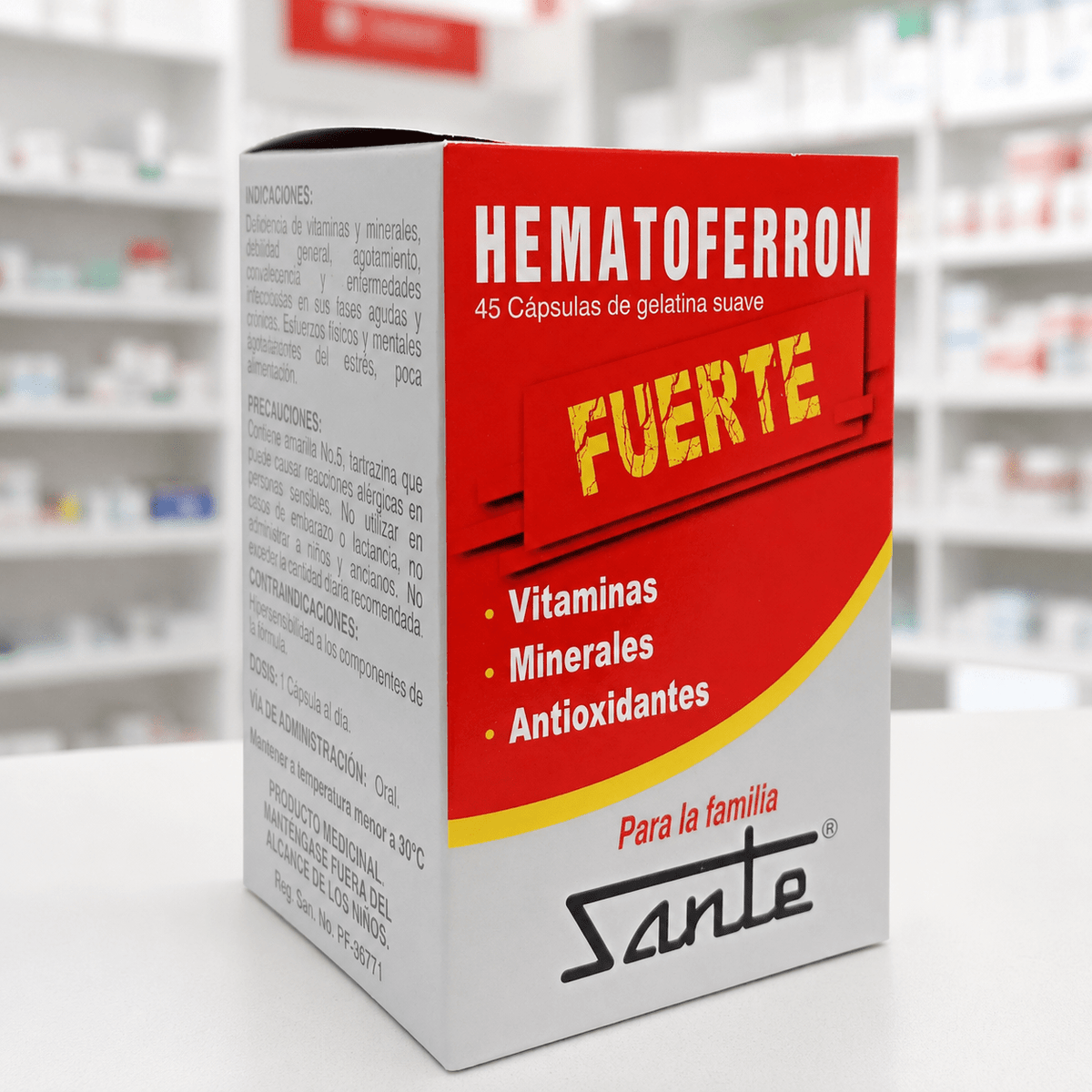 Vitaminas y antioxidantes 45 capsulas gel - anacate